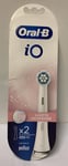 ORAL-B iO Gentle Clean Replacement Brush Heads x 2 White Sealed 100% GENUINE