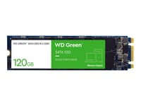 WD Green PC SSD WDS120G2G0B - SSD - 120 Go - interne - M.2 2280 - SATA 6Gb/s