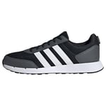 adidas Unisex Run 50s Shoes Sneaker, Core Black/Cloud White/Grey Six, 10 UK