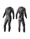 2XU A:1 Active Wetsuit Mens Black/Vibrant Green - LT