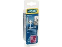 Rapid 5000383, Gjuten Aluminium, Stål, Rostfritt Stål, Rp10 , Rp40, Rp60, Rp100, 3,2 Mm, 8 Mm, 35 Mm