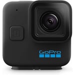 GoPro HERO11 Black Mini - Compact Waterproof Action Camera With 5.3K60 Ultra HD Video, 24.7MP Frame Grabs, 1/1.9" Image Sensor, Live Streaming, Stabilization