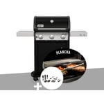 Weber - Barbecue à gaz Spirit E-315 mix gril et plancha + Kit de nettoyage