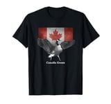 Proud Canadian Flag Canada Goose Tshirt T-Shirt