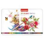 Bruynzeel Expression Colouring Pencils Gift Tin of 36 - Ideal for Art Therapy