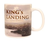 SD toys Mug King's Landing Game of Thrones, Acier et céramique, Blanc, 9 x 13 x 11 cm