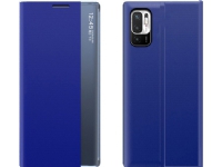 Hurtel New Sleep Case flip cover med stativfunktion Xiaomi Redmi Note 11S / Note 11 blå