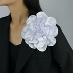 Brosch Nål VIT White