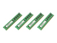 Coreparts - Ddr3 - Sats - 16 Gb: 4 X 4 Gb - Dimm 240-Pin - 1600 Mhz / Pc3-12800 - Ej Buffrad - Ecc - För Dell Poweredge M620, R620, R720, R720xd, T620