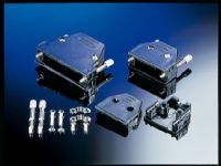 ROLINE D-Sub Connector Casing 9-pin/HD15, DB8 / HD15, Svart, 30 x 30 x 15 mm