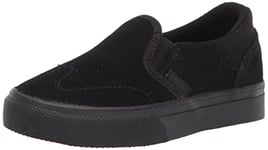Etnies Kids Marana Slip Skate Shoe, Black/Black, 2 UK