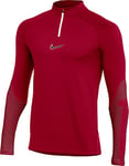 Nike Men's M Nk Df Strk Dril Top K Long Sleeve, University Red/Bright Crimson/White, S