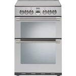 Stoves Sterling 600E 60cm Double Oven Electric Cooker with Ceramic Hob - Stainless Steel steel