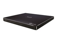 Hitachi-LG Slim Portable Blu-ray Writer optiska enheter Blu-Ray RW Svart