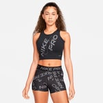 Nike Nike Pro Dri-fit Women's Cropped Ta Uusimmat BLACK/IRON GREY