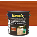 Bondex Saturateur Terrasse Bois Haute Protection - Mat 2,5L Teck