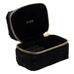 DARK Tweed Jewellery Box Micro Black
