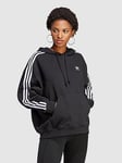 adidas Originals Adicolor Sweatshirt Hoodie - Black, Black, Size Xs, Women