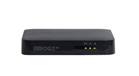 QVIART OG2 4K Récepteur Multimedia Streaming Linux Ott Ultra Rapide UHD 2160p HDR10 HLG 10bit H.265 avec QTV et Une télécommande exceptionnelle avec Smart Learning