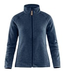 FJALLRAVEN Women's Övik Fleece Zip Sweater Sweatshirt, Blue, S UK