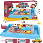 Moving Car Out of Warehouse Montessori Toys Traffic Blockage Car Toys