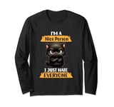I'm a Nice Person I Just Hate Everyone Funny Cat Long Sleeve T-Shirt