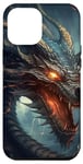 Coque pour iPhone 13 Pro Max Fantasy Dragon Esthétique Lightning