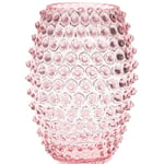 Klimchi - Hobnail egg vase 18 cm rosaline