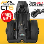 POWAKADDY 2024 CT6 BLACK EXTENDED LITHIUM ELECTRIC TROLLEY +FREE TRAVEL COVER