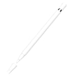 Stylet pour Manchon de Crayon Apple Apple Generation Business Pen Cap Case iPad Touch Screen Silicone Pen Sleeve (Blanc)