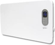 Igenix - Smart Panel Heater, Corded Electric, Remote Control, 1500W, White