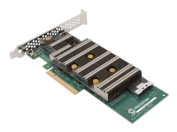 Microchip Adaptec HBA 1200 8i - Kontrollerkort - 8 Kanal - PCIe-brytare - SATA 6Gb/s / SAS 24Gb/s / PCIe 4.0 (NVMe) - låg profil - PCIe 4.0 x8