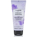 I Love... Violet Dreams Scented Hand & Nail Cream 100 ml