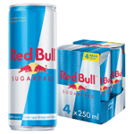 Red Bull Sockerfri 4st x 25cl