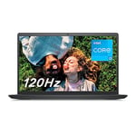 Dell Inspiron 15 3520 Laptop | FHD (1920 x 1080) 120Hz Display | Intel Core i3-1215U | Intel UHD Graphics | 8gb RAM | 256GB SSD | English-UK Keyboard | Carbon black