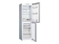 Bosch Serie | 2 Kgn34nleb - Kylskåp/Frys - Bottenfrysskåp - Bredd: 60 Cm - Djup: 66 Cm - Höjd: 186 Cm - 300 Liter - Klass E - Inox-Utseende