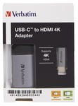 Verbatim USB-C to 4K UHD HDMI Adaptor