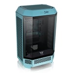 Thermaltake The Tower 300 Turquoise Micro Tower Tempered Glass PC Gami