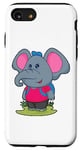 Coque pour iPhone SE (2020) / 7 / 8 Elephant Promeneur Sac à dos