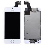 Kit Complet Pour Iphone 5s Neuf Ecran Lcd Tactile Bouton Camera Blanc