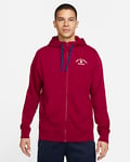 F.C. Barcelona Men's Nike Full-Zip French Terry Hoodie