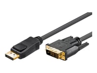 Goobay - Displayport-Adapter - Displayport (Han) Till Dvi-D (Han) - 2 M