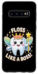 Coque pour Galaxy S10 Floss Like a Boss Tooth Fairy Fun Hygiène bucco-dentaire