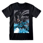 Kortærmet T-shirt Batman Team Up Sort Unisex XXL