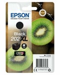 Genuine Epson 202XL Black Ink Cartridge - C13T02E14010 Kiwi Inkjet T02E140