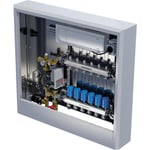Uponor Comfort skåp 7 Kretsar 20 Mm W/Shunt Inkl X-265+Tele