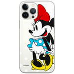 ERT GROUP Disney Minnie Mouse Coque conçu pour iPhone 13 Pro Max, 6.7 Pouces, Housse de Phone Antichoc, Coque de Protection Testé Contre Les Chutes avec Bords Surélevés, Design Minnie Mouse