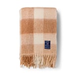 Lexington Checked Mohair Mix Pläd 130x170 Beige