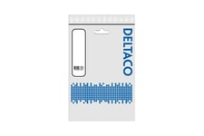 DELTACO DEL-109L - strömkabel - power CEE 7/7 till power IEC 60320 C13 - 1 m