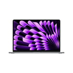 Apple MacBook Air 15,3'' 256Go SSD 16Go RAM Puce M3 CPU 8 cœurs GPU 10 cœurs Gris Sidéral Nouveau